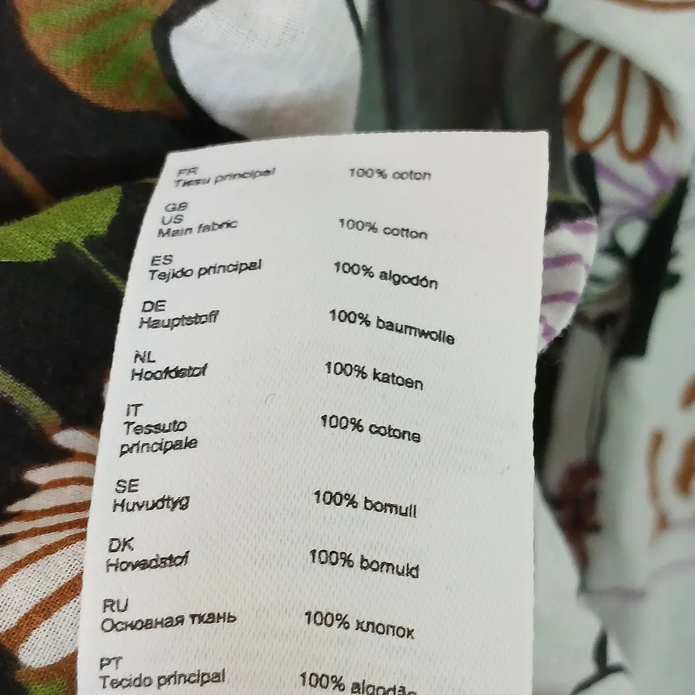 Maje Anthropologie 70's Floral Print Shirt button down blouse size small (1) - Picture 9 of 12